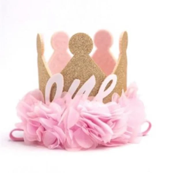 Pembe Doğum Günü Başlığı