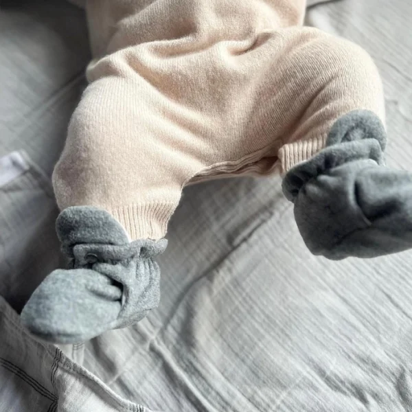 Bebek Kaydırmaz Tabanlı Polar Patik