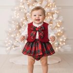 Cumino Yılbaşı Trilli Yelekli Kız