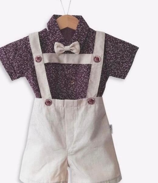 Murat Baby Salopet Bordo