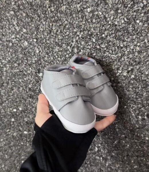 Gri Erkek Kuşlu Ayakkabı