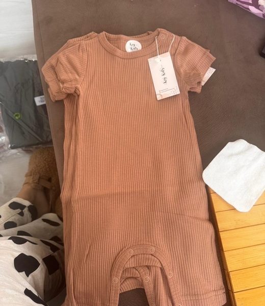 Fitilli Mango Kısa Kol Şort Tulum